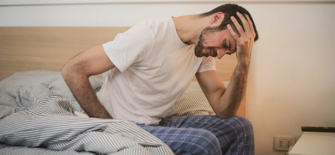 Post-antibiotic gut imbalance symptoms like bloating and fatigue